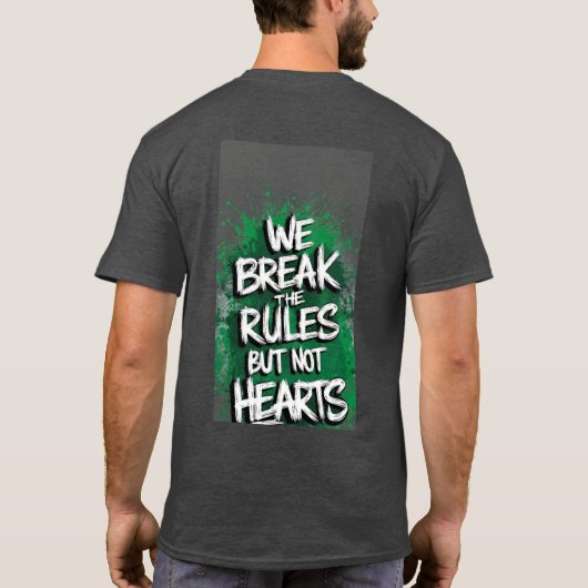 男Tシャツ Tシャツ (裏面)