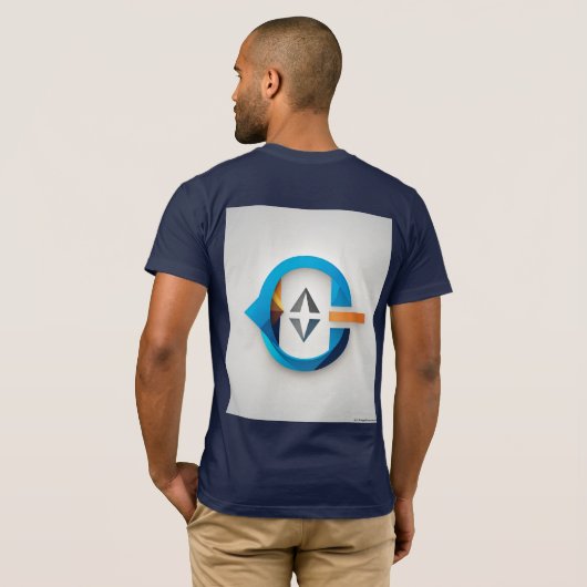 男Tシャツ Tシャツ (裏面フル)