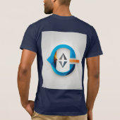 男Tシャツ Tシャツ (裏面)