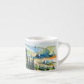 町およびヌマスギとの景色 エスプレッソカップ (右)