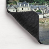 町および城の眺め マウスパッド (コーナー)