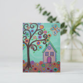 町お洒落 ポストカード (スタンド正面)