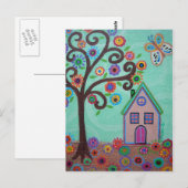 町お洒落 ポストカード (正面/裏面)