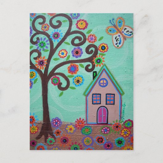 町お洒落 ポストカード (正面)