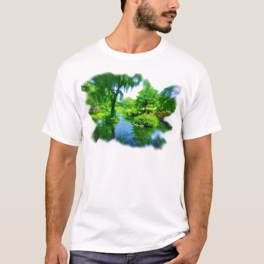 町から離れて Tシャツ (正面)
