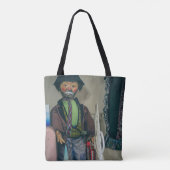 町で最もピエロに登スタイリッシュれ！ トートバッグ (裏面)