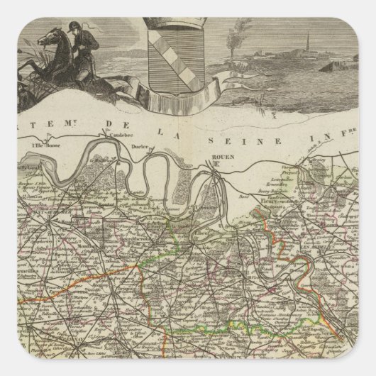 町と都市 スクエアシール (正面)