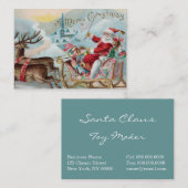 町に来るサンタ 名刺 (正面/裏面)