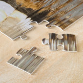 町に現れたハンサムな外国人 アジア系ウィジェオン ジグソーパズル (側面)