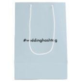 町のゲストからののためのフロリダの結婚式の歓迎のバッグ ミディアムペーパーバッグ (裏面)