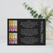 「町のゲストの方向から」梳いて下さい(小さいrec) エンクロージャーカード (スタンド正面)