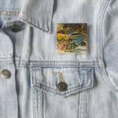 町のマウスおよび国のマウス 缶バッジ (インサイチュ)