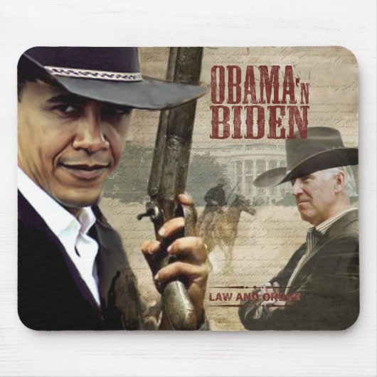 町のマウスパッドの新しい保安官 マウスパッド (正面)