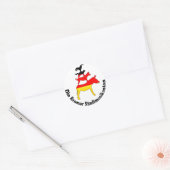 町のミュージシャンズオブブレーメン ラウンドシール (封筒)