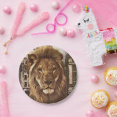 町のライオン ペーパープレート (パーティー)