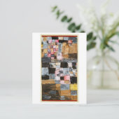 町の上り |ポール・クレー | ポストカード (スタンド正面)