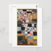 町の上り |ポール・クレー | ポストカード (正面/裏面)