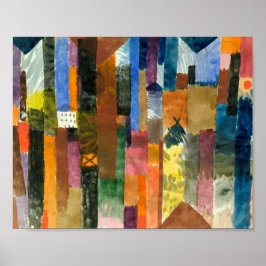 町の前：ポール・クレー1915 ポスター