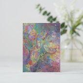 町の夜*** ポストカード (スタンド正面)