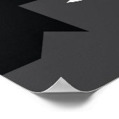 町の幽霊の通りハロウィーンの夜 ポスター (角)