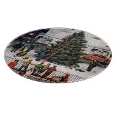 町の広場の木 カッティングボード (角)