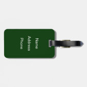 町の広場の木 ラゲッジタグ (裏面横)