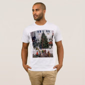 町の広場の木 Tシャツ (正面フル)