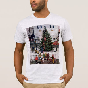 町の広場の木 Tシャツ