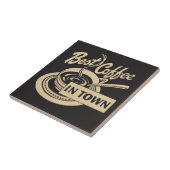 町の最も最高のなコーヒー タイル (側面)