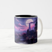 町の月光 ツートーンマグカップ (正面右)