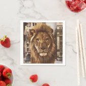 町の獅子 スタンダードカクテルナプキン (インサイチュ)