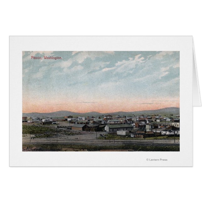 町の空中表示4 (正面横)