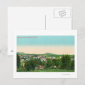 町の空中表示9 ポストカード (正面/裏面)