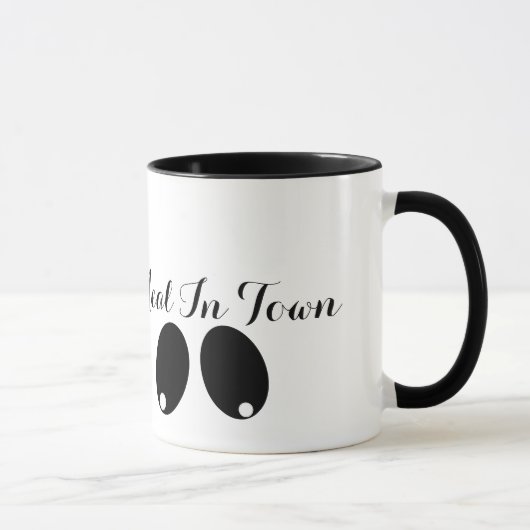 町の胸の食事 マグカップ (右)