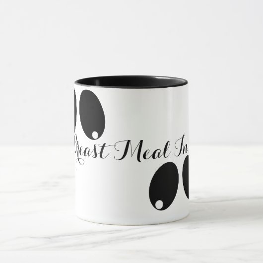 町の胸の食事 マグカップ (中央)