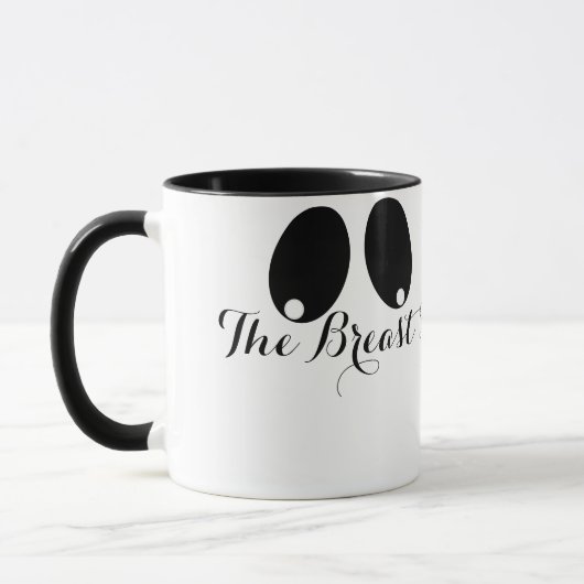 町の胸の食事 マグカップ (左)