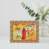 町の見知らぬ人だ ポストカード (スタンド正面)