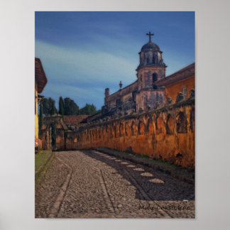 町の通りポスター ポスター