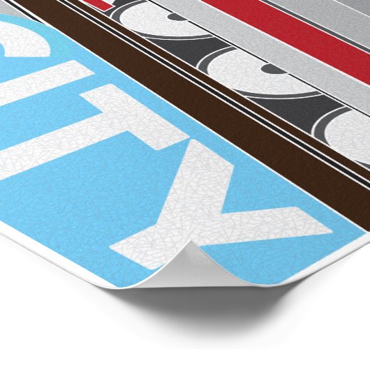 町へようこそ ポスター (角)