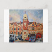 町を横断する ポストカード (正面)