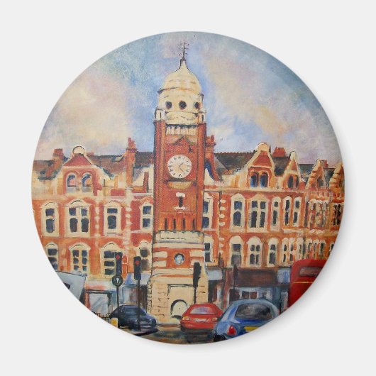 町を横断する マグネット (正面)