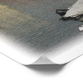 町イタリアン ポスター (角)