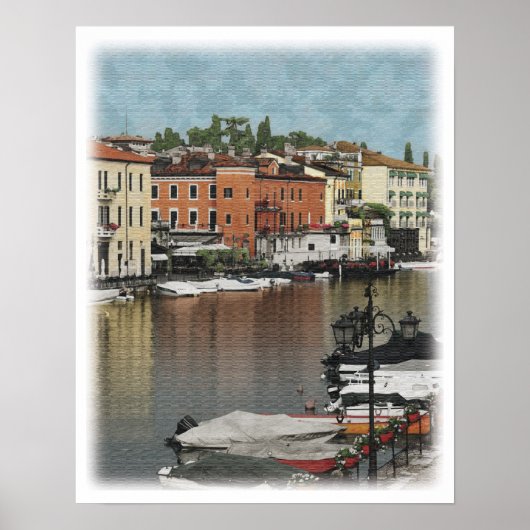 町イタリアン ポスター (正面)