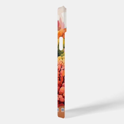 町カラフル Case-Mate iPhoneケース (裏面 / 右)