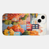 町カラフル Case-Mate iPhoneケース (裏面 (横))