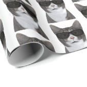 町クールの猫 ラッピングペーパー (ロールコーナー)