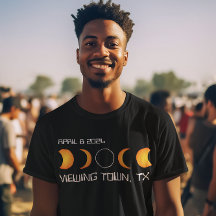 町パーソナライズされた州総太陽の食2024