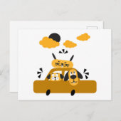 町ファンキーのはがき ポストカード (正面/裏面)