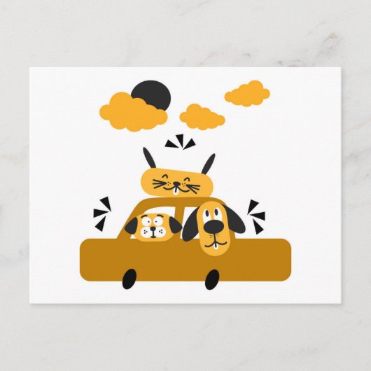 町ファンキーのはがき ポストカード (正面)