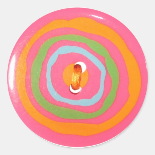 町ファンキー封封シーラー ラウンドシール (正面)